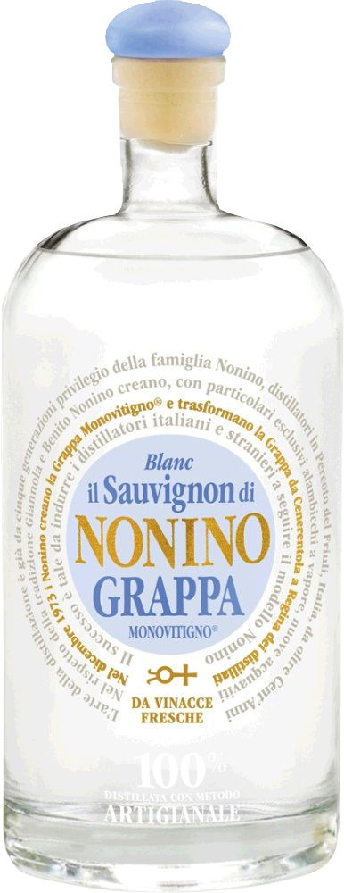 Nonino Grappa Sauvignon Blanc Monovitigno