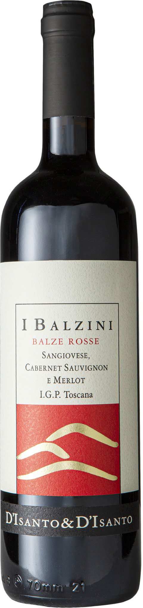 Balze Rosse Vino Rosso IGP 2018 – I Balzini