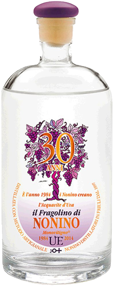 Grappa il Fragolino di Nonino UE 0,7 l 38%  – Nonino Grappa il Fragolino di Nonino UE 0,7 l 38%  – Nonino