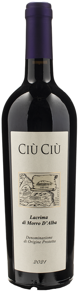 Lacrima di Morro d'Alba DOC 2021 – Ciu Ciu Lacrima di Morro d'Alba DOC 2021 – Ciu Ciu
