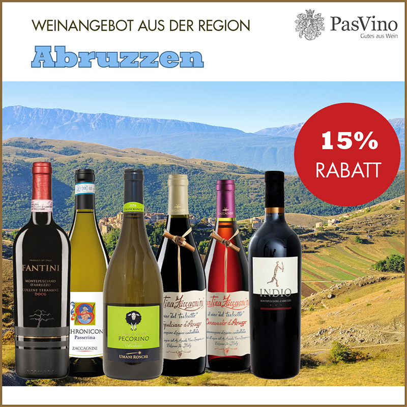 Weinangebot der Region Abruzzen