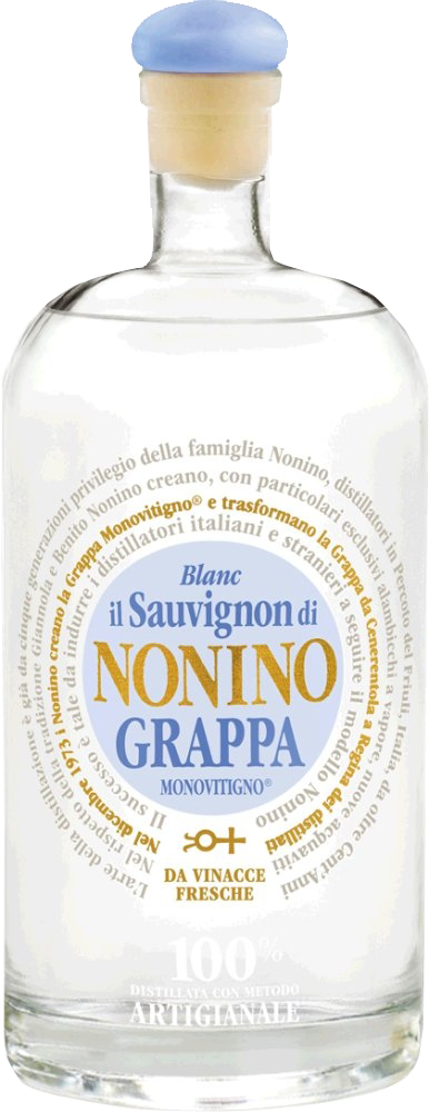 Nonino Grappa Sauvignon Blanc Monovitigno
