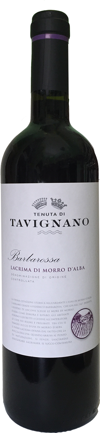 Barbarossa Lacrima di Morro d’Alba DOC 2016 Tenuta di Tavignano