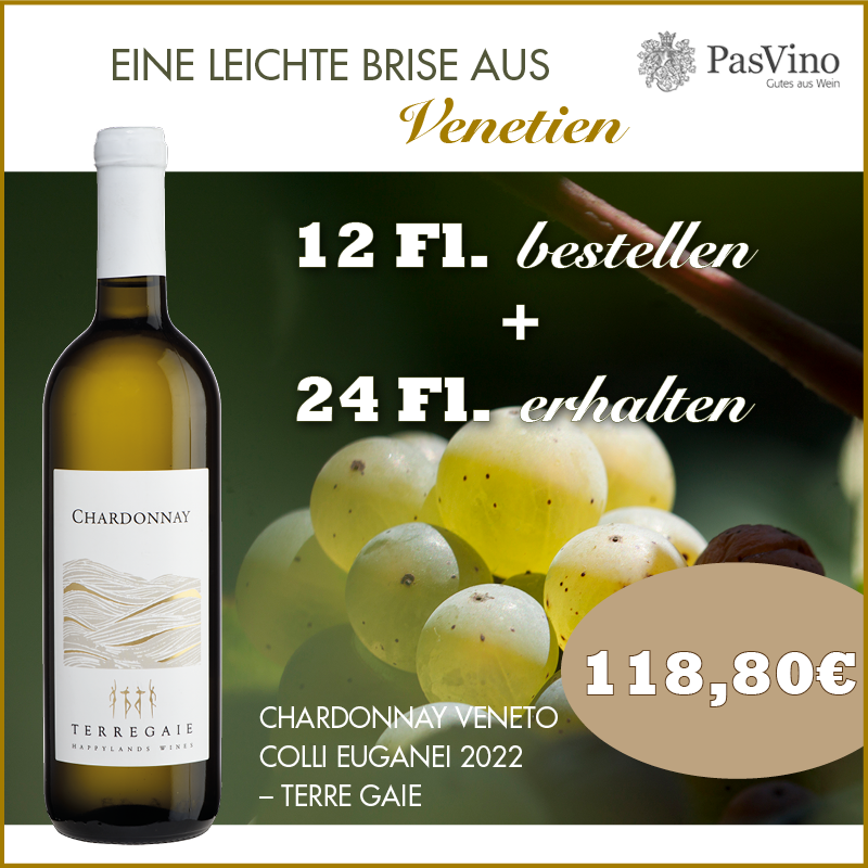 Chardonnay Veneto 2022 – XXL Angebot 12 + 12