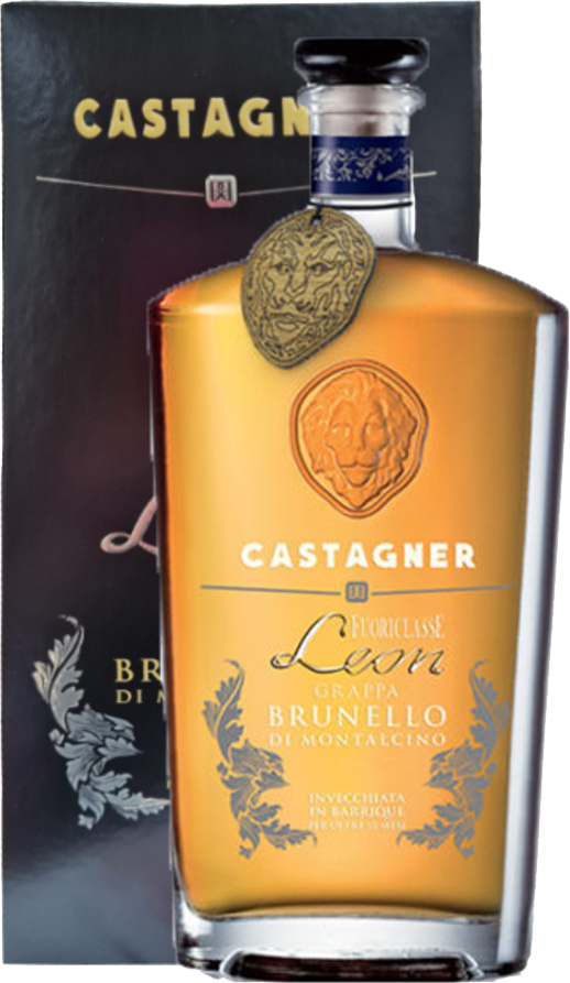 Grappa Brunello di Montalcino Fuoriclasse Leon - Castagner