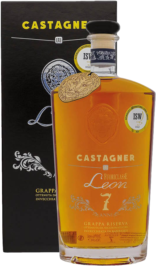 Grappa Riserva Fuoriclasse Leon 7 Anni – Castagner