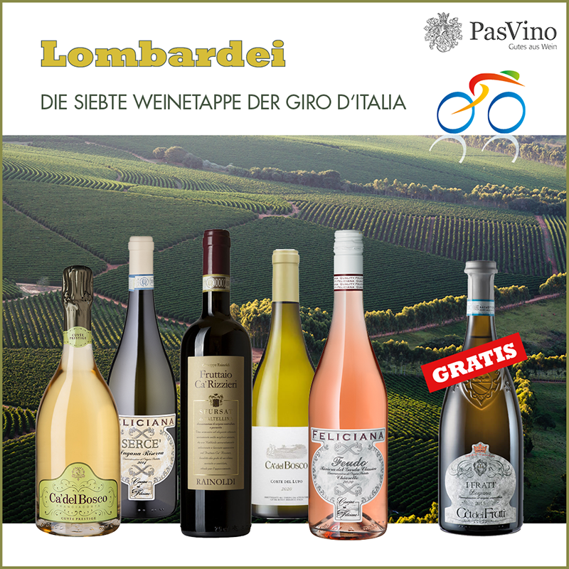 Lombardei Weinetappe 5+1 Weinpaket Lombardei Weinetappe 5+1 Weinpaket