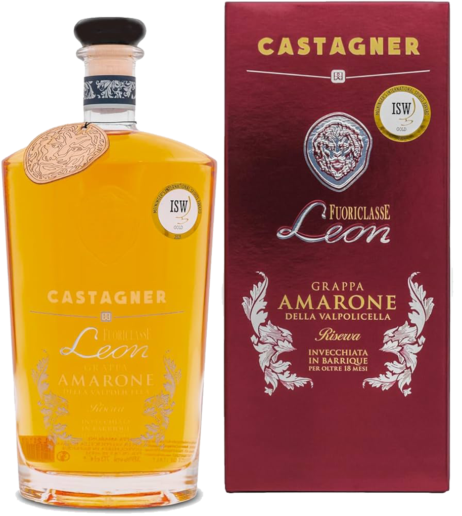 Grappa Amarone della Valpolicella Riserva Fuoriclasse Leon – Castagner Grappa Amarone della Valpolicella Riserva Fuoriclasse Leon – Castagner