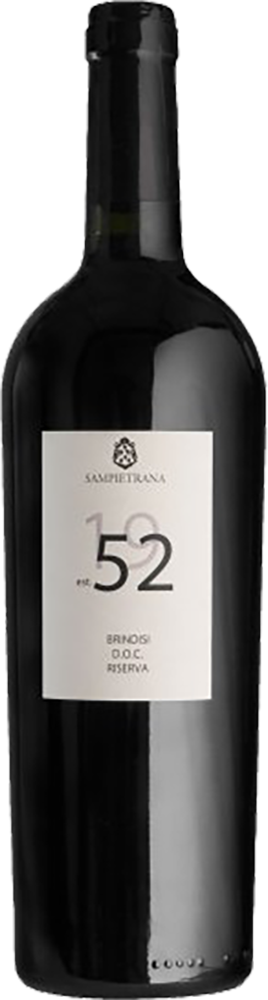Brindisi Riserva DOP 2019 "Since 1952" Sampietrana Brindisi Riserva DOP 2019 "Since 1952" Sampietrana