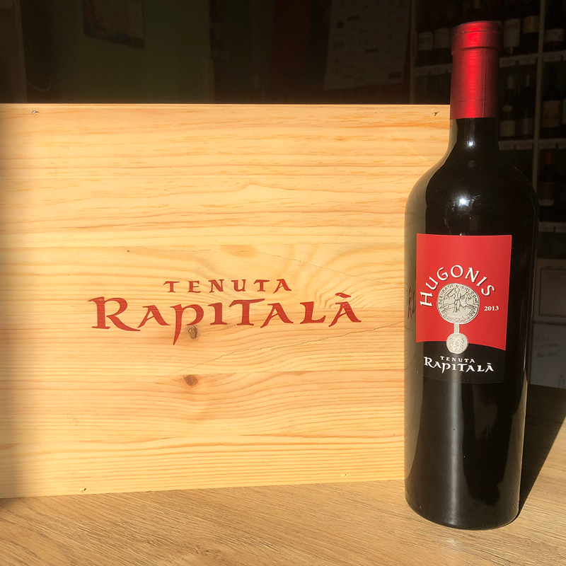 6 Flaschen Hugonis IGT 2013 in original Holzkiste 6 Flaschen Hugonis IGT 2013 in original Holzkiste