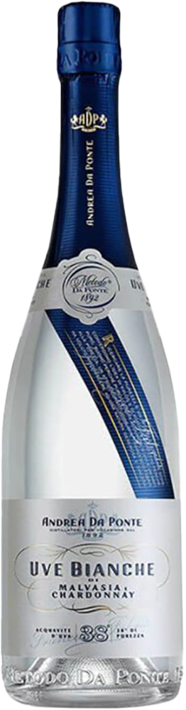 Uve Bianche di Malvasia e Chardonnay Grappa 0,7l  – Andrea da Ponte